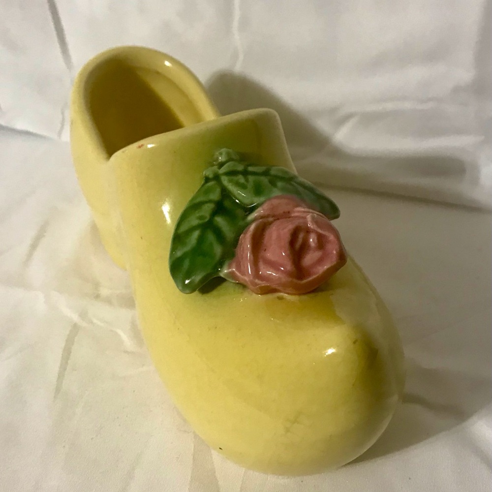 Vintage McCoy Ceramic Shoe
